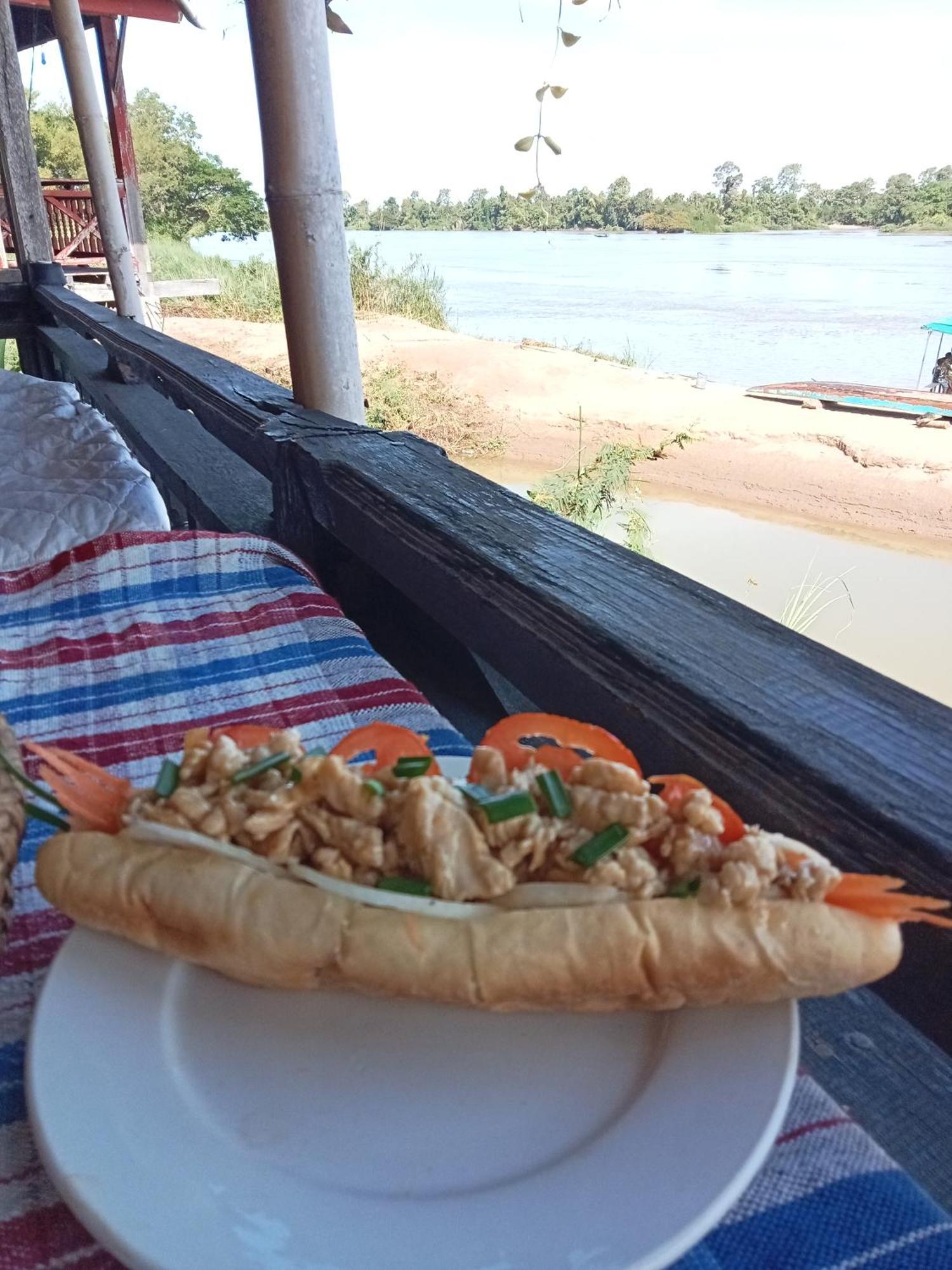Muang Không Champa Guesthouse מראה חיצוני תמונה