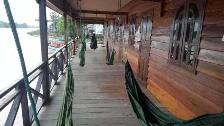 Muang Không Champa Guesthouse מראה חיצוני תמונה