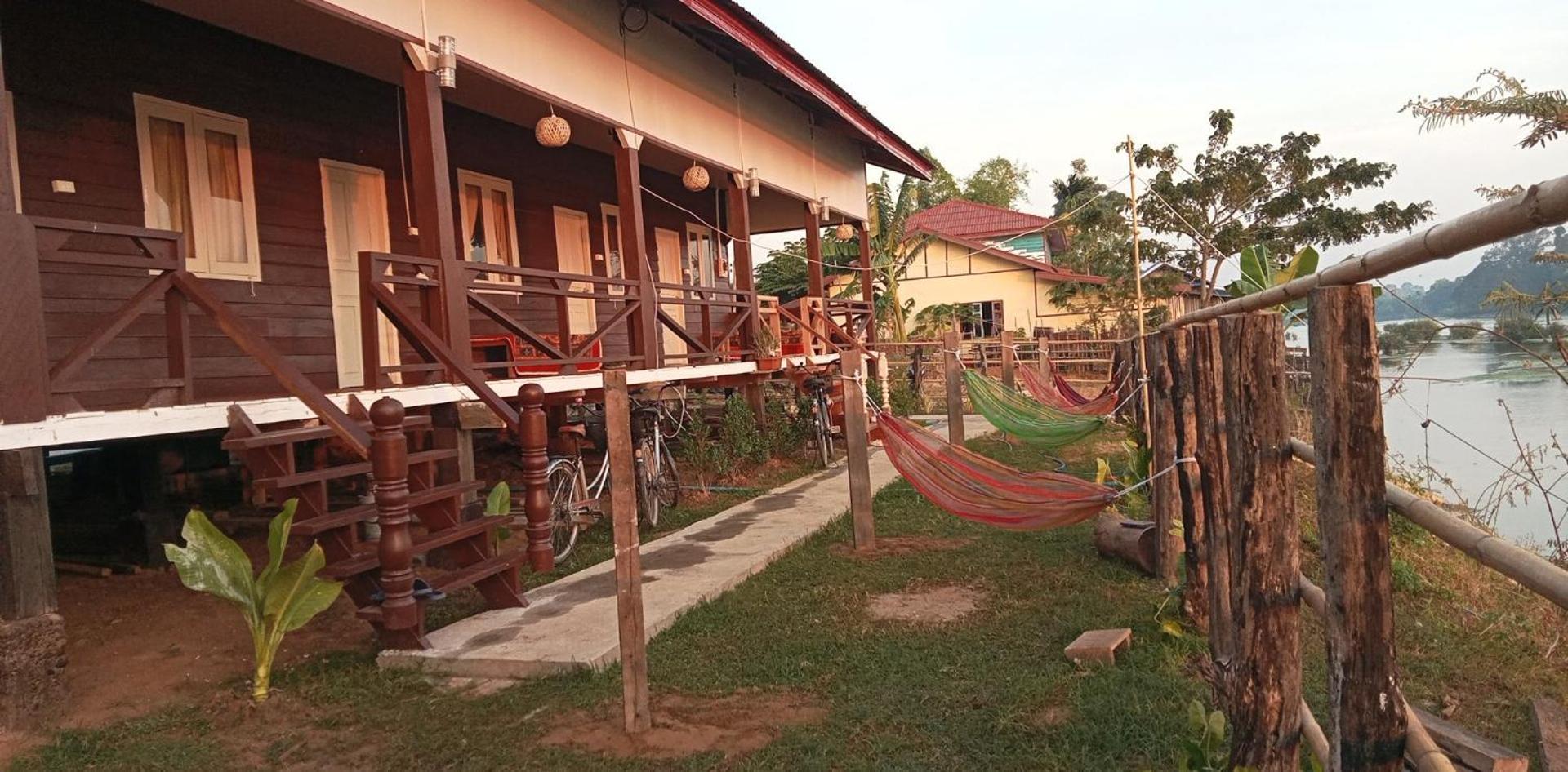 Muang Không Champa Guesthouse מראה חיצוני תמונה